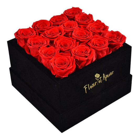 RED ROSES VELVET 16 - Fleur Et Amour