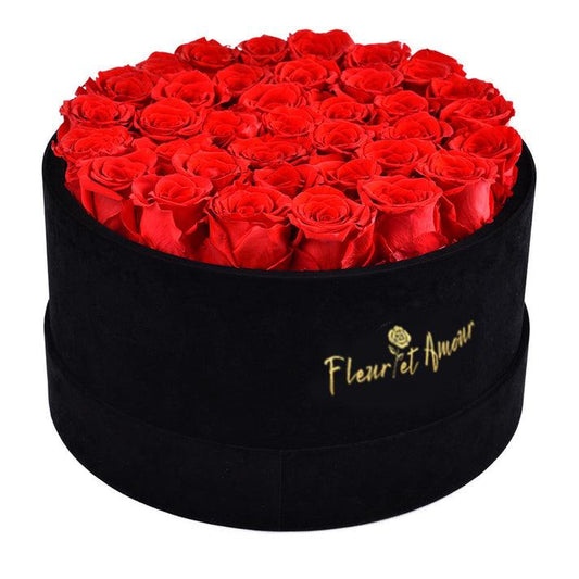 RED ROSES VELVET 36 - Fleur Et Amour